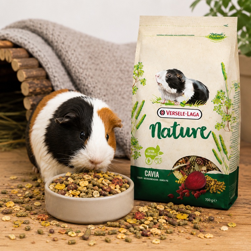 Versele-Laga Nature Cavia Karma dla Świnki Morskiej 700g Bezzbożowa Mieszanka.jpg